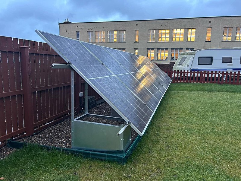 Solar panel installation supplied by Zealous Electrical